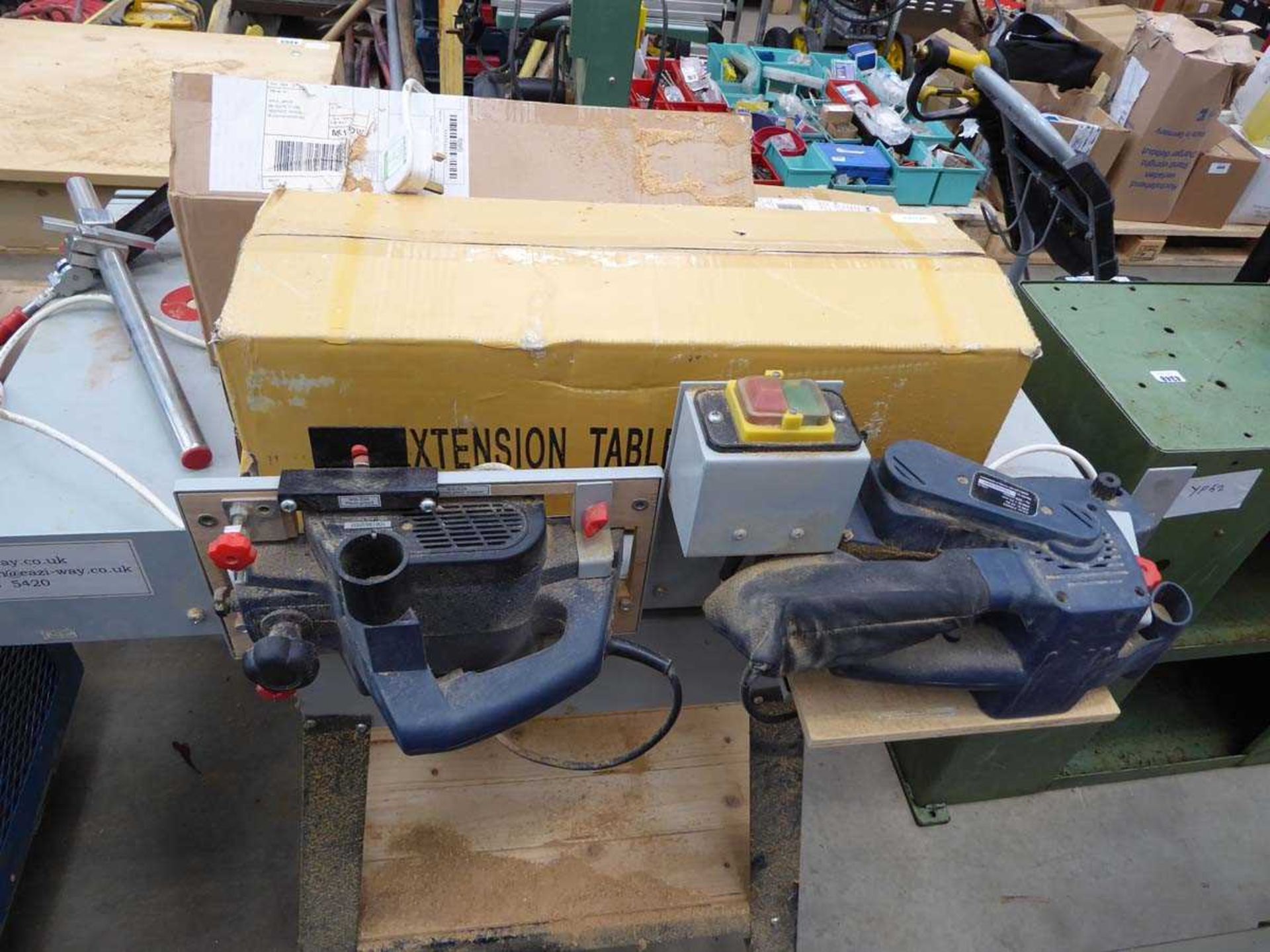Multi tool workbench complete with planer, sander, jigsaw and circular saw - Image 2 of 3