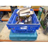 +VAT Empty tool case and box of air tools