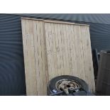 2 7' fence panels