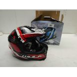 +VAT Wulf Sport Junior XL motocross helmet