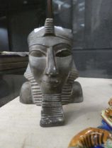 Soap stone figure, Pharaoh's head