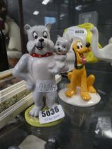 Two Royal Doulton figures, Pluto and Spike and Tyke