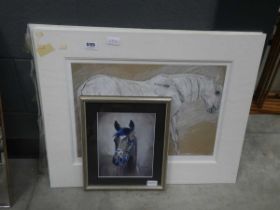 3 x horse prints