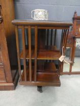 Edwardian revolving bookcase