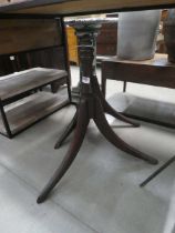 Pair of Georgian tripod table legs