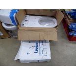 Toilet pan and cistern