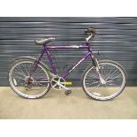 Purple Apollo town bike