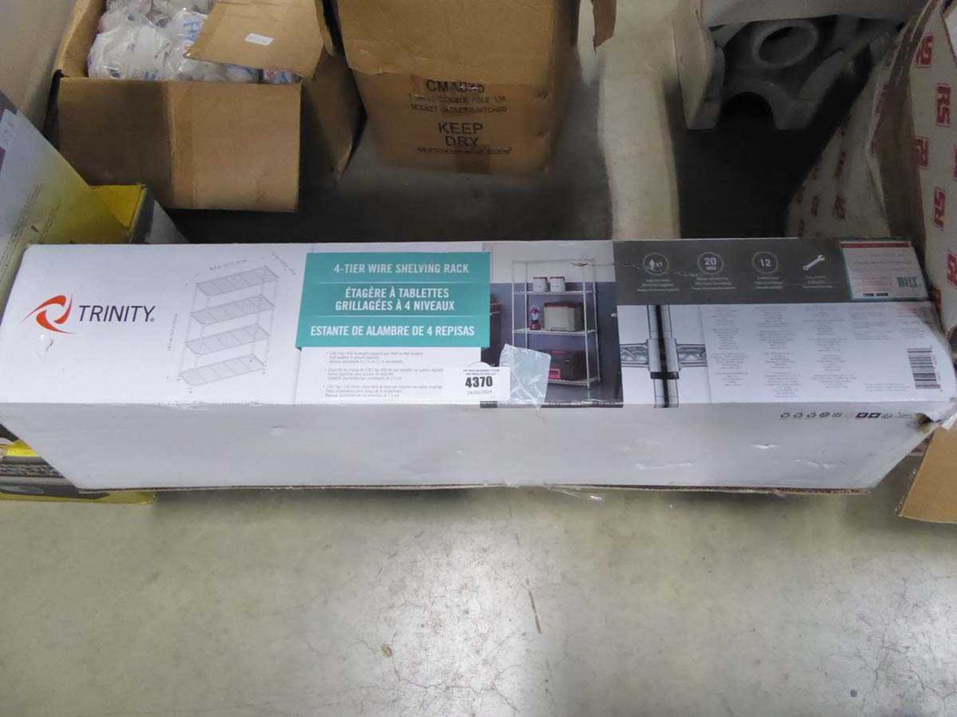 +VAT Boxed chrome rack parts