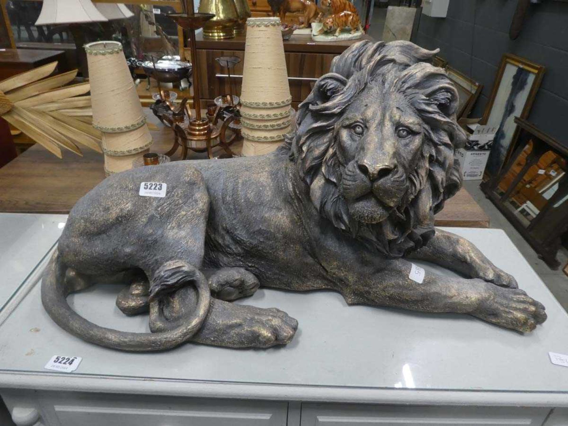 Figure of a lion