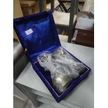 Pair of goblets in box