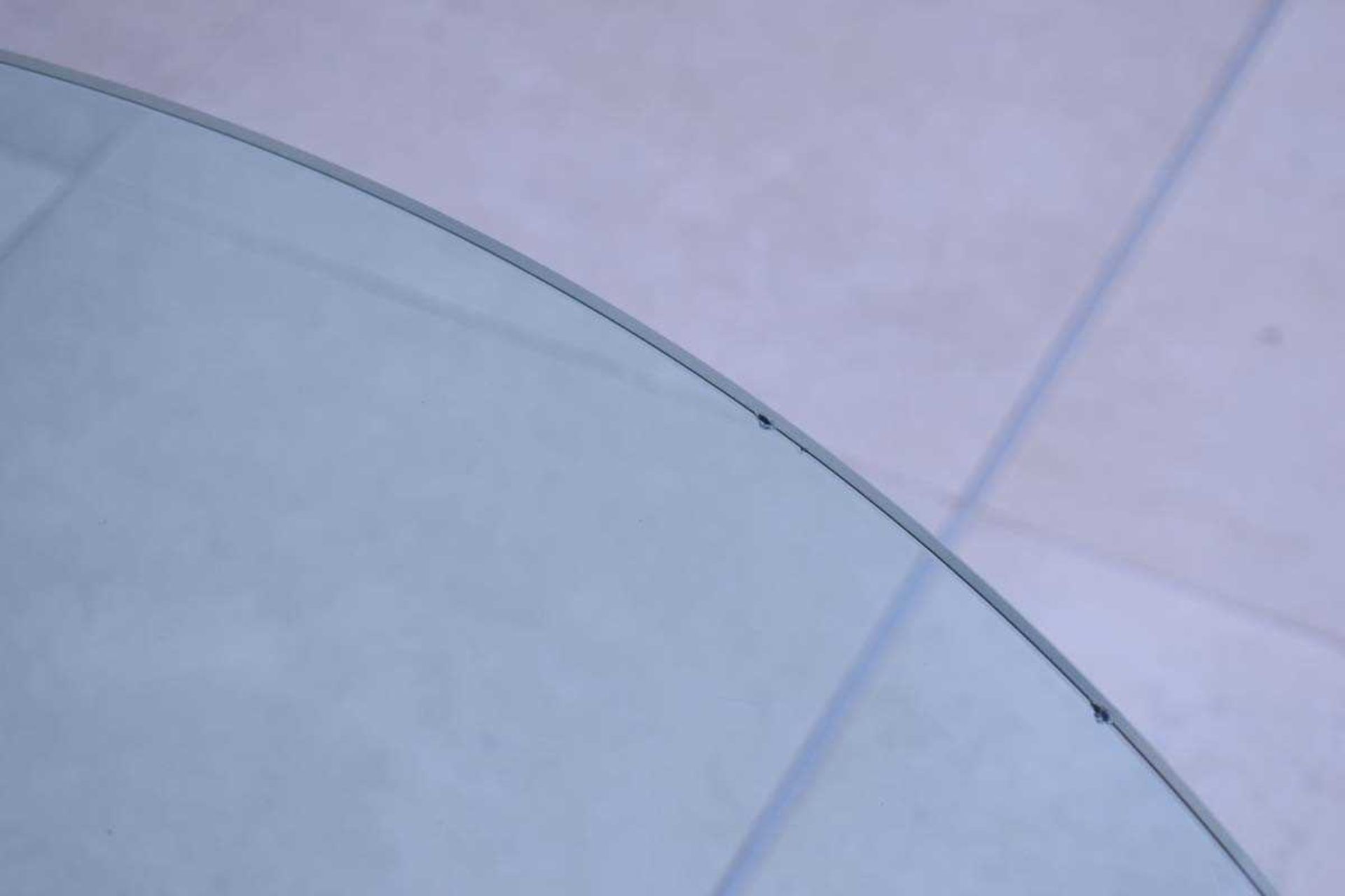 Lord Norman Foster for Tecno, a 'Nomos' circular meeting table, the glass surface resting on a - Image 2 of 2