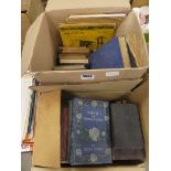 2 boxes containing Edwardian and later novels plus childrens books