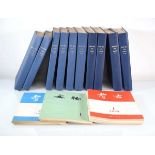 Ten bound volumes: Wen Wu (Cultural Relics) for 1972, 1973, 1974, 1975 & 1980, together with nine