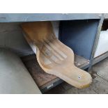 +VAT Fibreglass seat