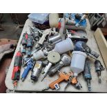 +VAT Approx 20 assorted airtools and associated parts