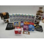 +VAT Highgrove honey, Hotel Chocolat, Drinking chocolate, ground coffee beans, coffee pods and Alpro