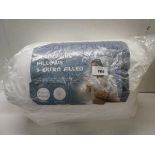 +VAT Pack of 2 microfiber pillows