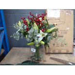 +VAT Artificial flower arrangement