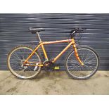 Orange Apollo mountain bike