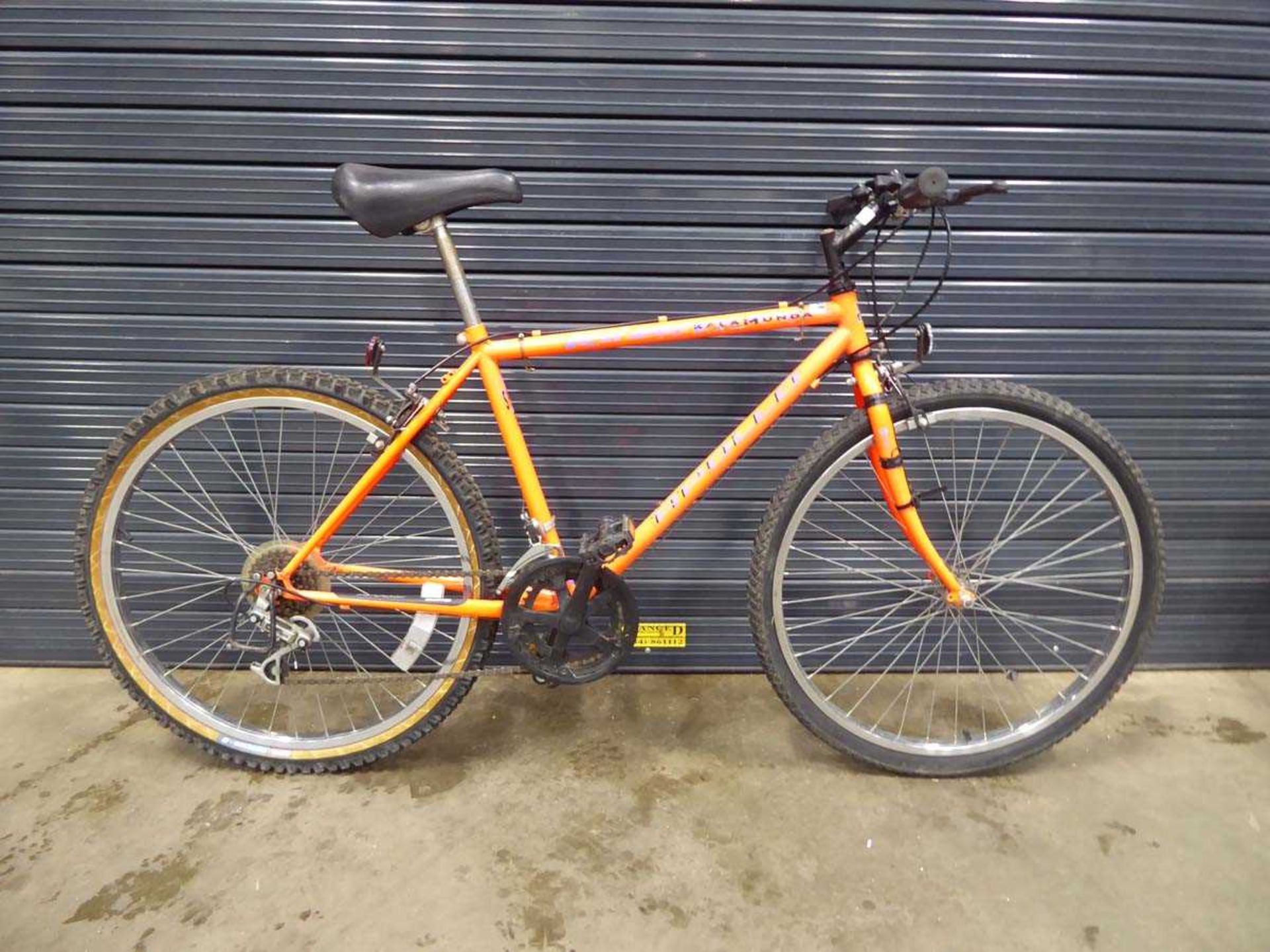Orange Apollo mountain bike