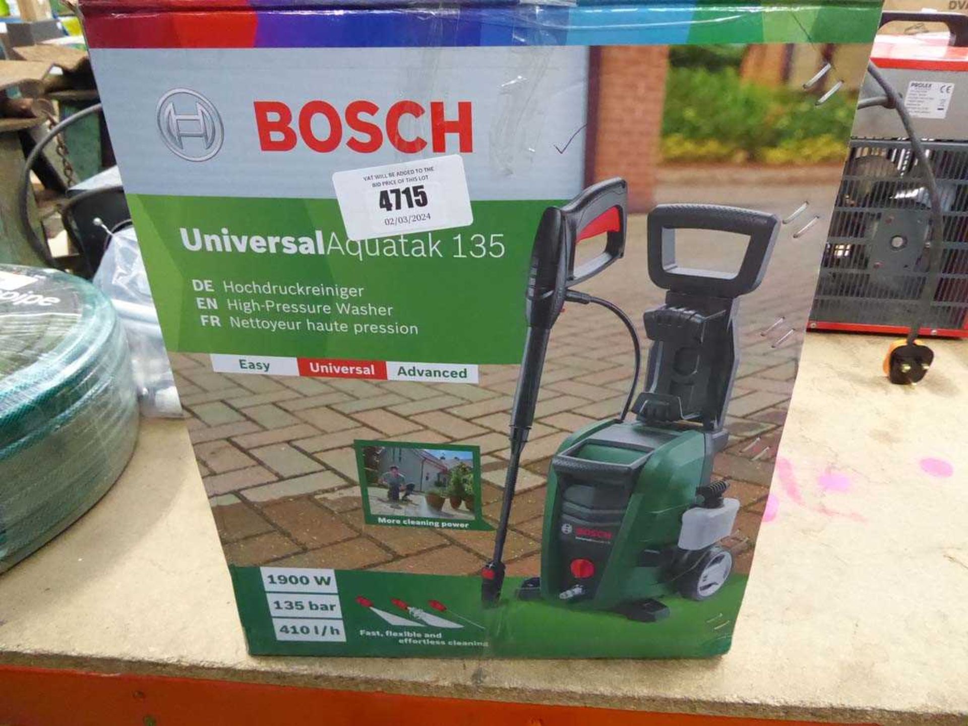 +VAT Bosch boxed electric pressure washer