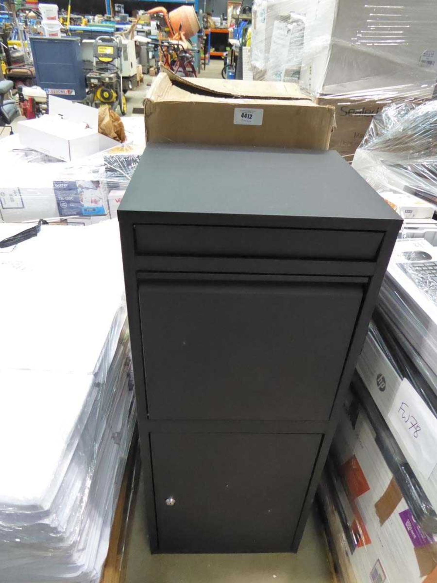 +VAT Boxed metal cabinet