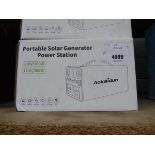 Portable generator power station