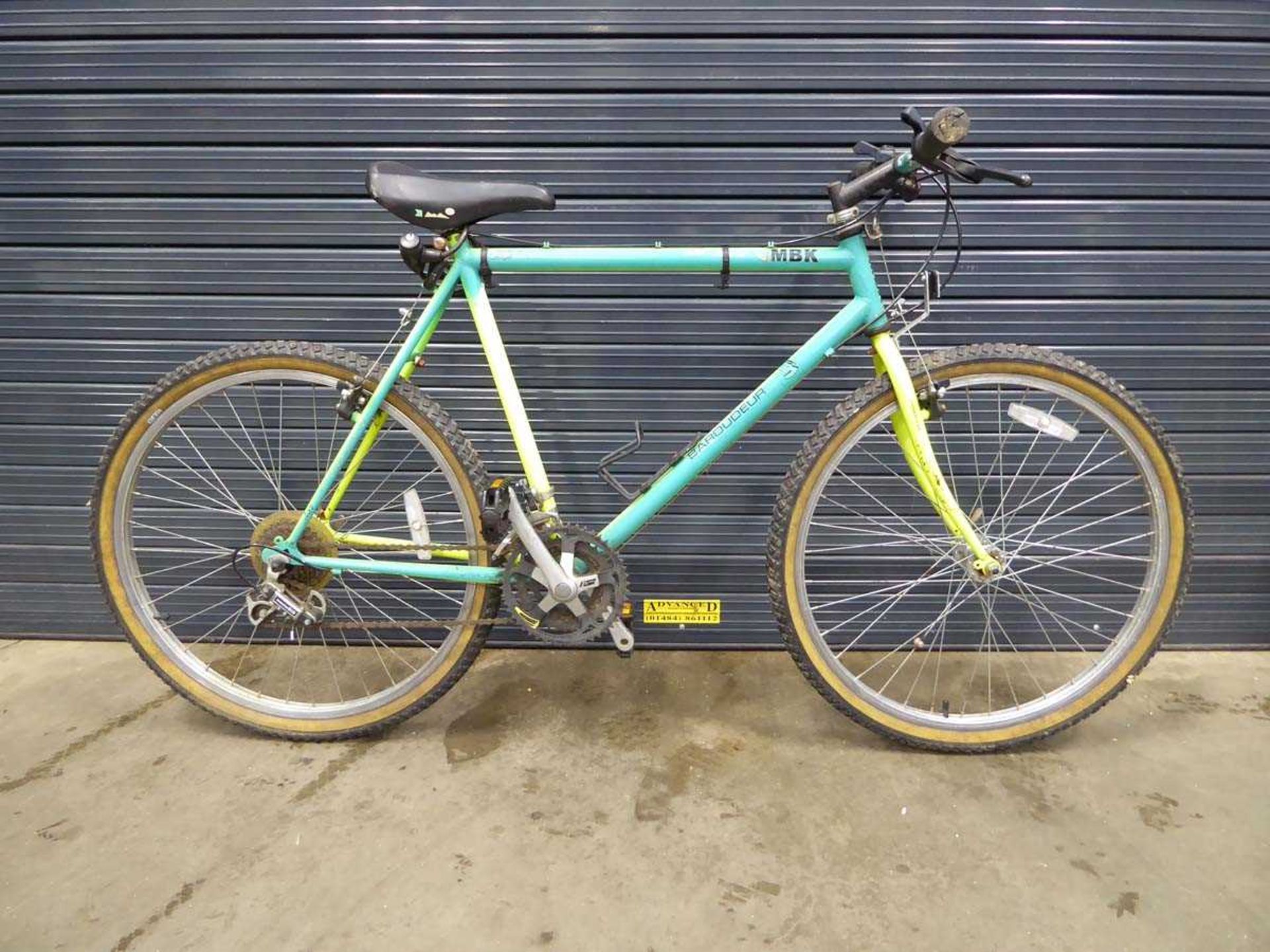 Barracuda green gents mountain bike