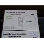 Portable generator power station