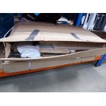 3 boxes of flatpack furniture parts