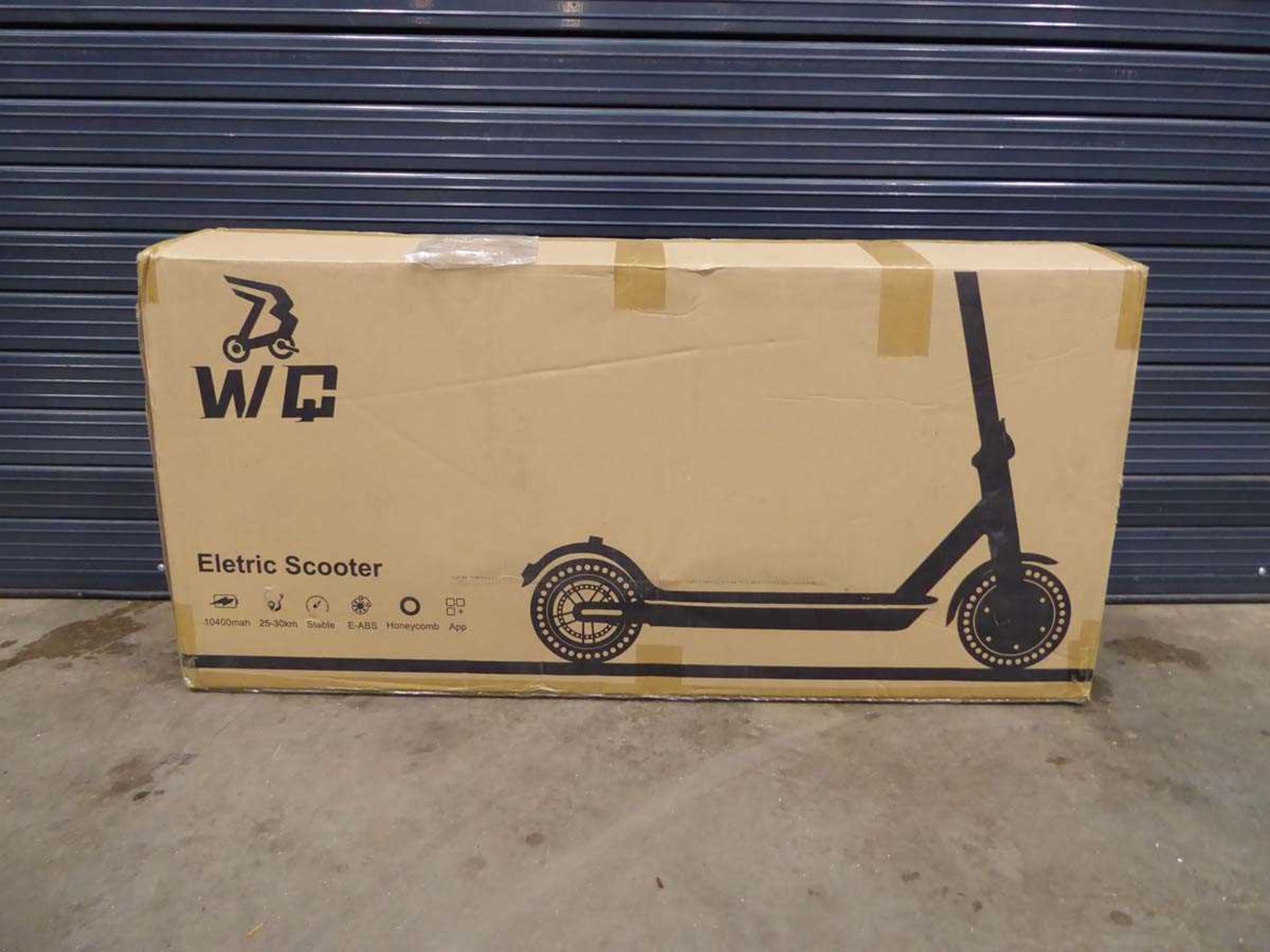 +VAT Boxed electric scooter