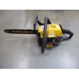 +VAT Mcculloch petrol powered chainsaw