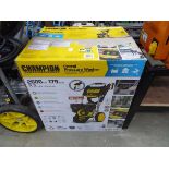 Champion boxed petrol powered pressure washer