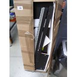 +VAT Flatpack Vivexotic black Reptihome Vivarium 1150x375x421mm