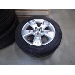 +VAT Skoda alloy wheel and tyre