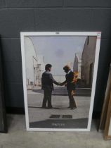 Pink Floyd 'Wish you were here' poster