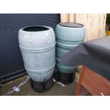 Two water butts