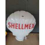 Shell Mex advertising sign Damaged