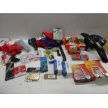 +VAT Bicycle accessories including phone bag, inner tubes, chains, sprocket, seats, mudguard, helmet