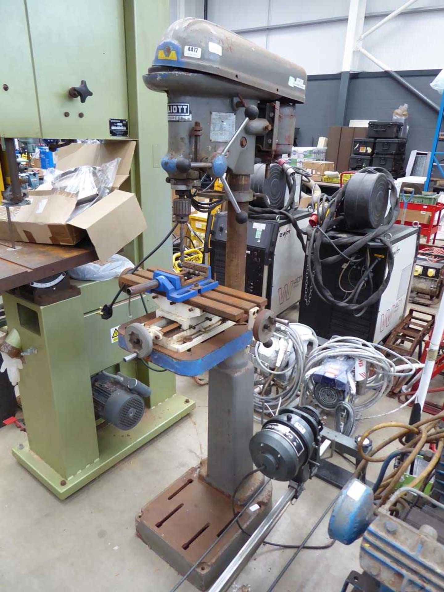 Elliott progress large pillar drill