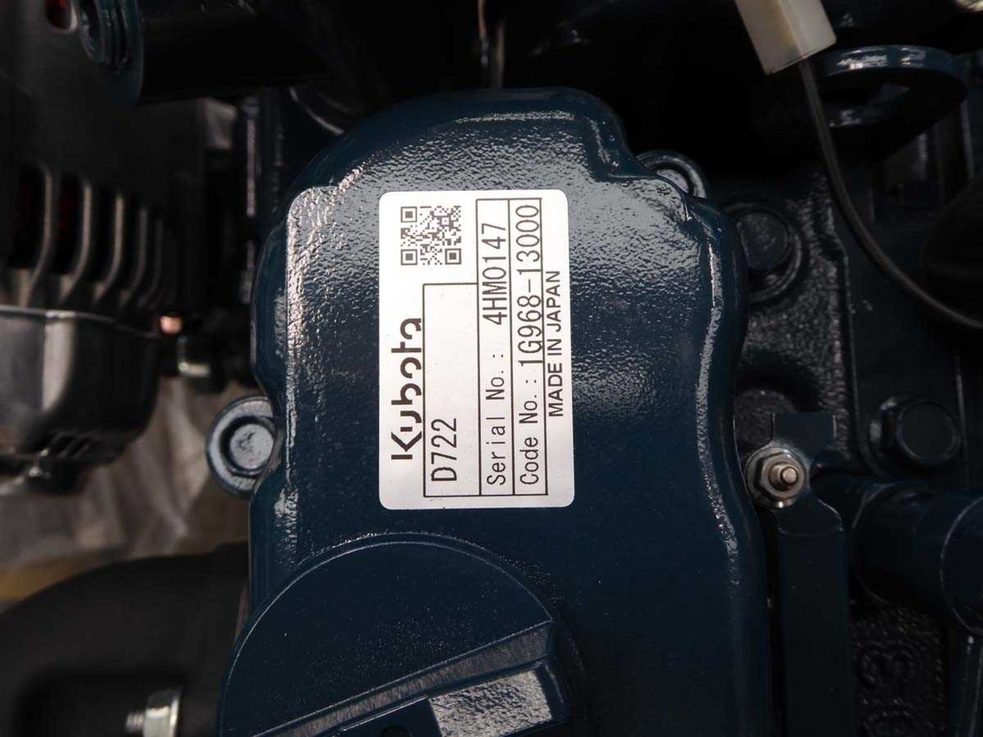 +VAT Kubota D 722-E2B-EU-Y2 engine - Image 5 of 5