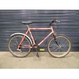 Pink Peugeot mountain bike