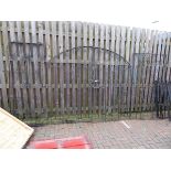 Large set of metal gate and panels