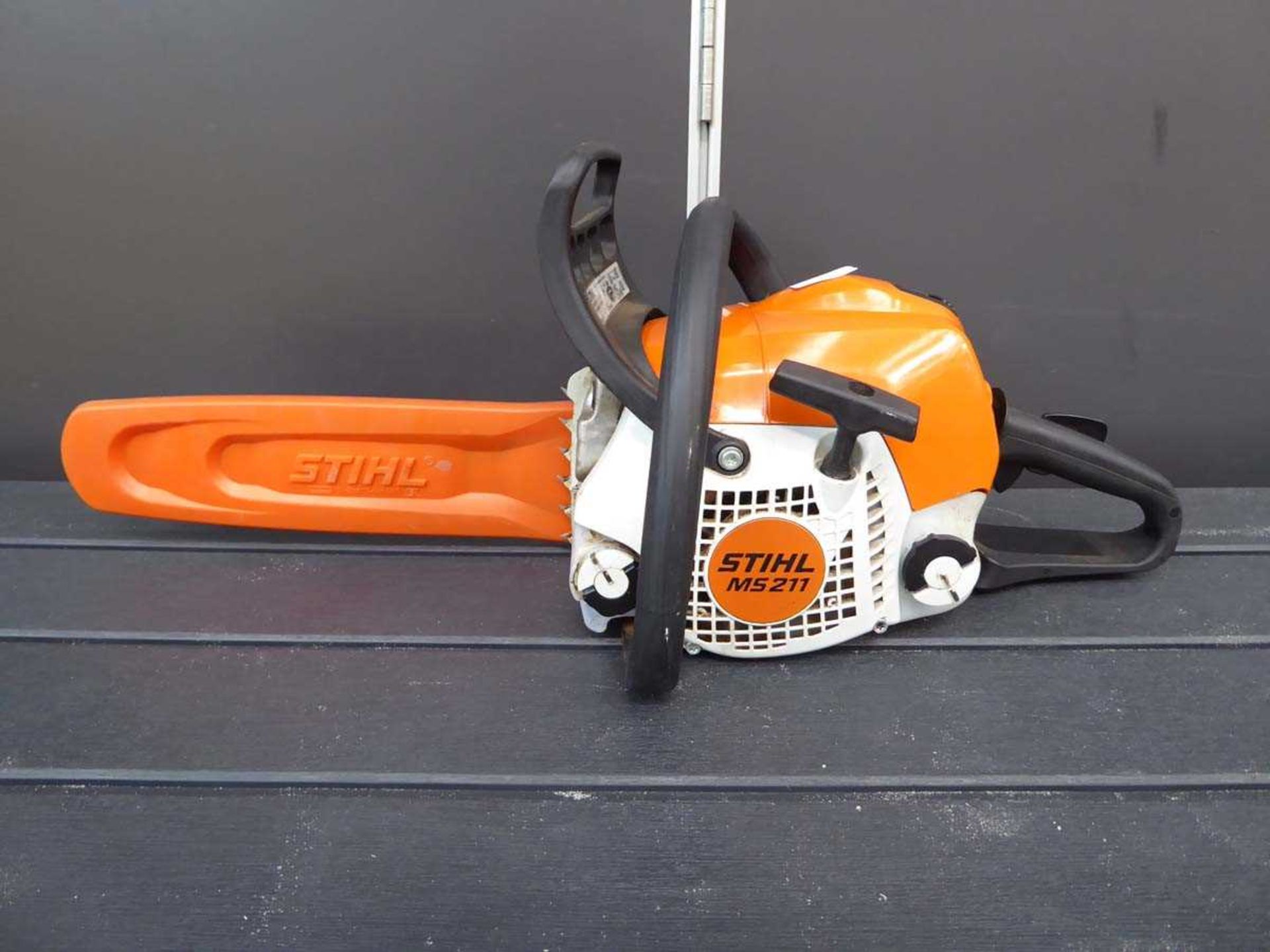 Stihl MS211 petrol powered chainsaw