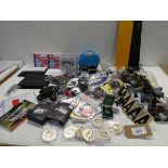 +VAT Lotus, Aston Martin & other car badges & stickers, car manuals, First Aid kit, fixings, Vehicle