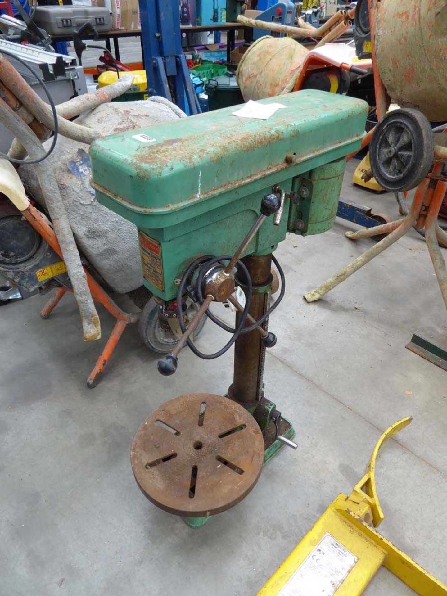 Large J Saunders pillar drill