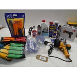+VAT Auto polishers, WD-40, Hydraulic lifter, Motor oil saver, Lead replacement, bike cleaning