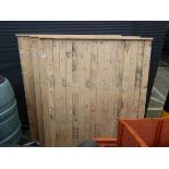 Three 5ft fence panels