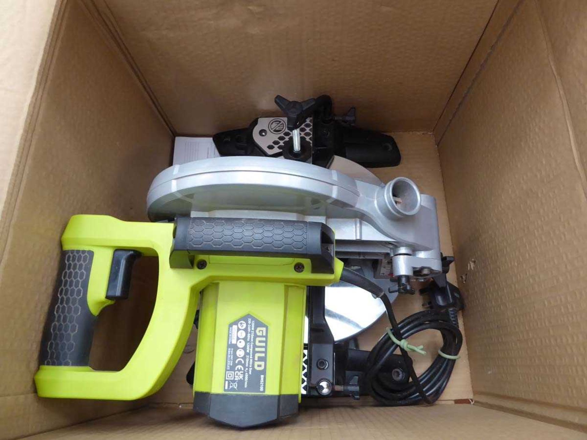 +VAT Guild boxed mitre saw - Image 2 of 2