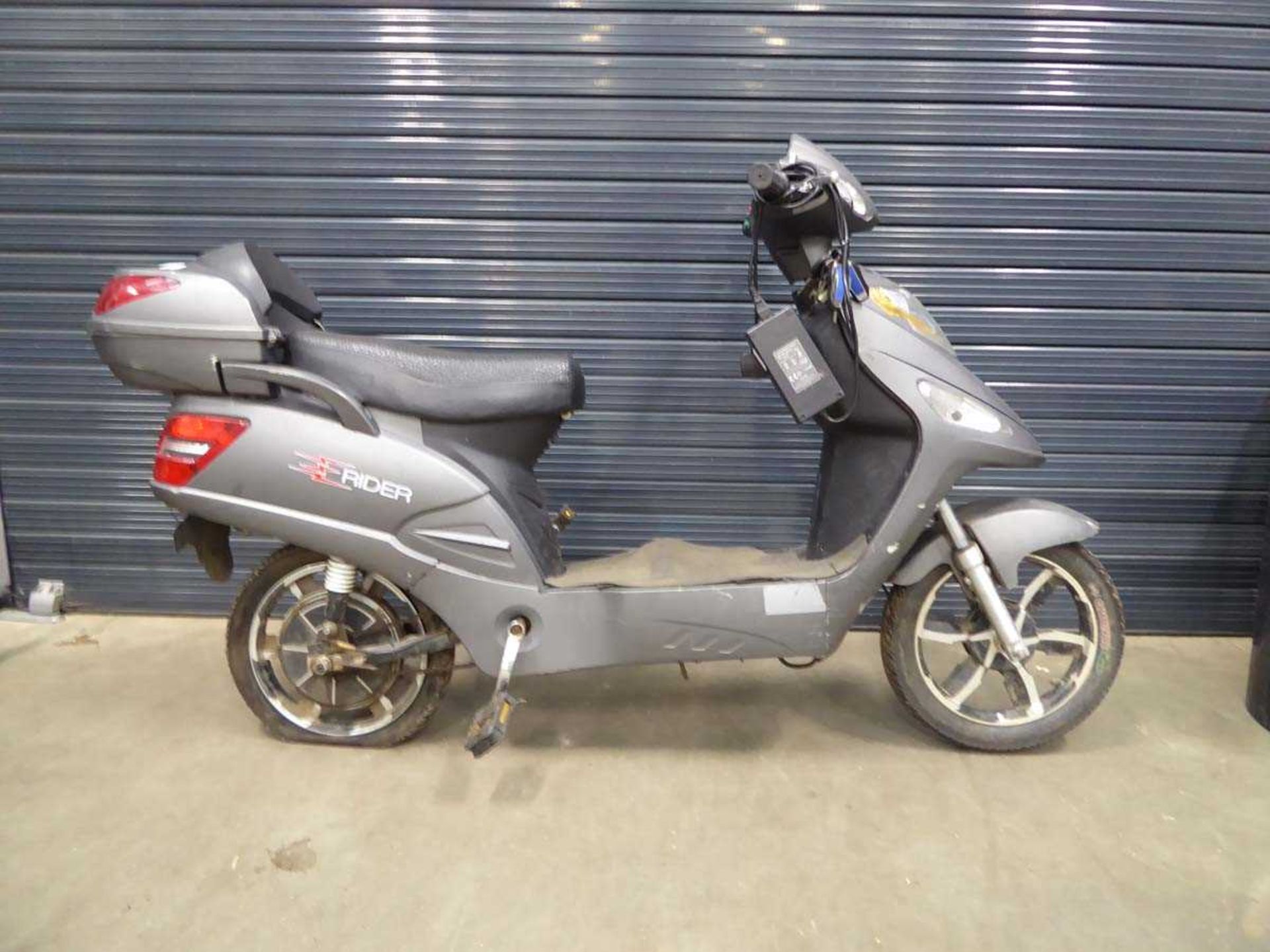 E-Rider electric moped, in need of repair